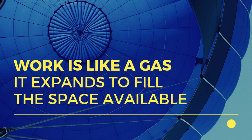 Work is like a Gas